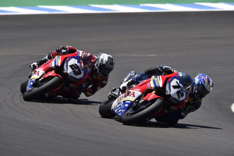 Yuki Takahashi builds on his race weekend to take his first Championship points, Kiyonari improves pace and speed before crashing out of the points zone in Race 2